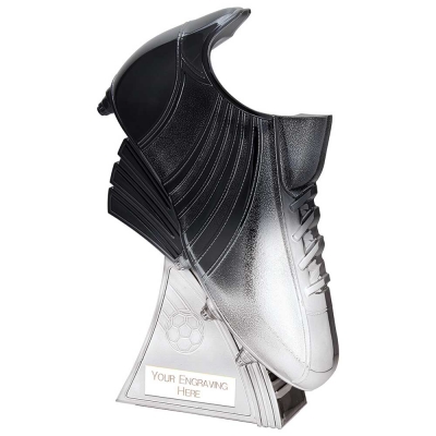 power black/silver boot