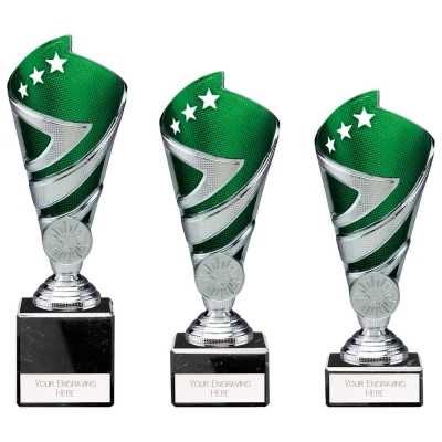 hurricane silver/green star cup award