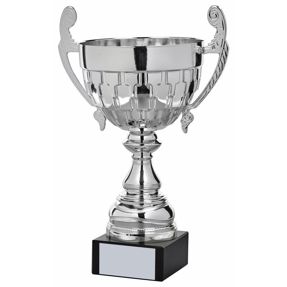 BLOCK VALUE PRESENTATION CUP PLATE ENGRAVED FREE OF CHARGE